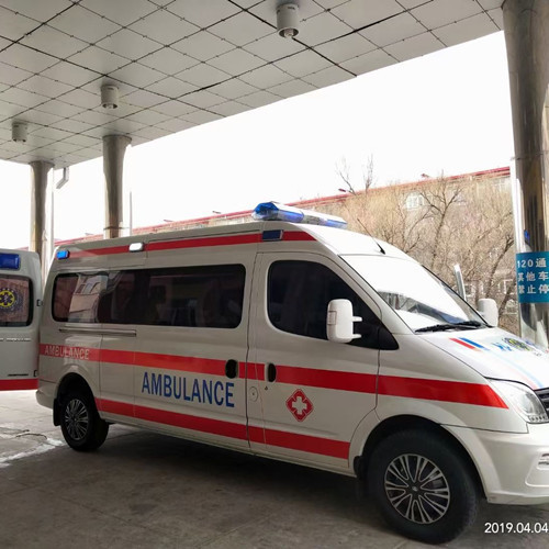 婺城救护车出租服务案例2